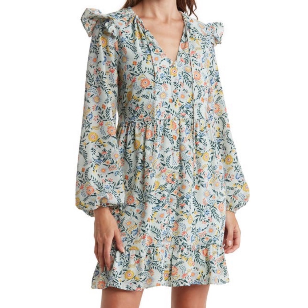 BCBG Ruffle Dress NWT Size 6